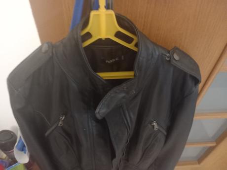 Kožená bunda krátka, m