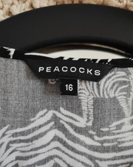 Blúzka peacocks, xxl