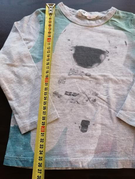 Vesmírne triko, h&m,98