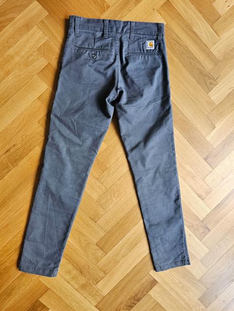 Carhartt nohavice tmavo sivé 26/30, s