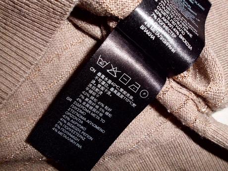 Tenký oversize, h&m,m