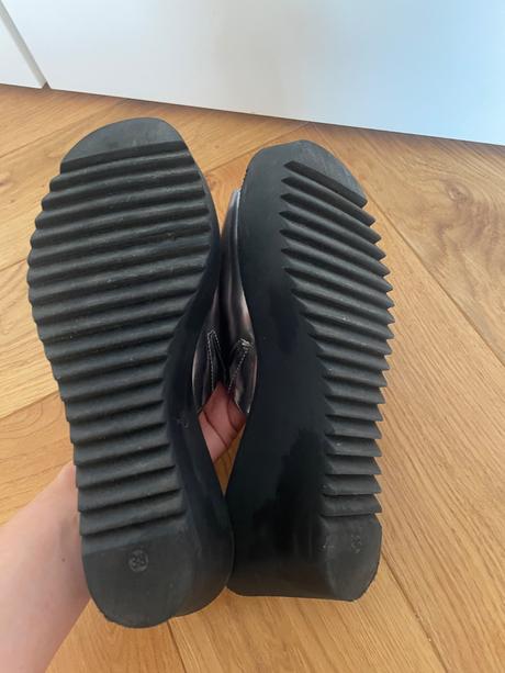 Slapky na platforme, wojas,38