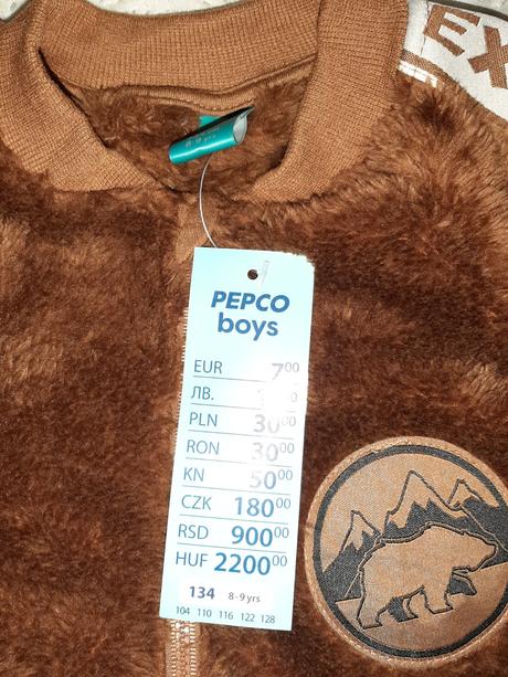 2 teplé mikiny 128/134, h&m,128