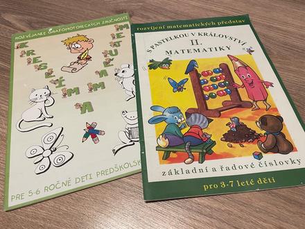 Grafomotorika - pracovné zošity,