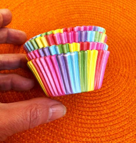 Papierové košíčky na pečenie - zbytok, 