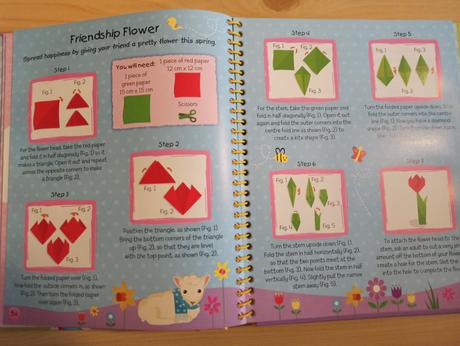 Spring make and do activity book, 