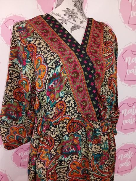 Vzorované letnejšie šaty l/xl, l