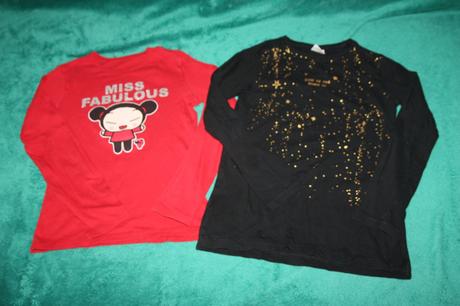 2x tricko, zara,140