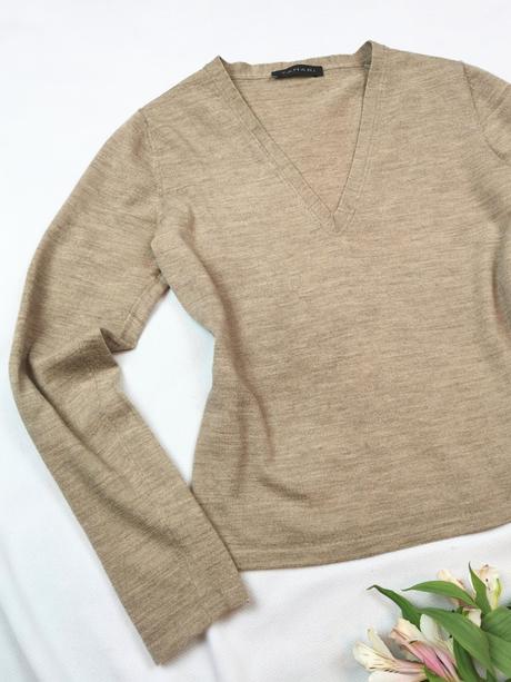 Tahari - merino tričko s dlhým rukávom, xs