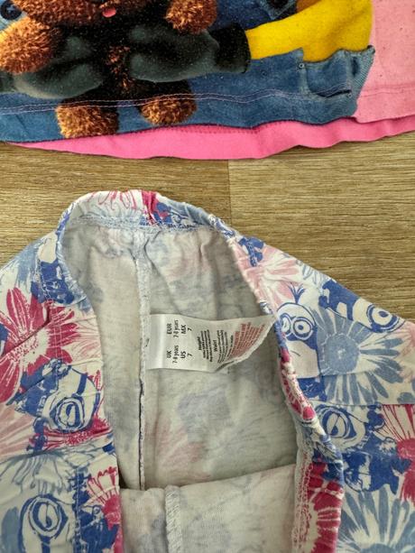 Pyžamo mimoni a pyžamové nohavice minnie, disney,122