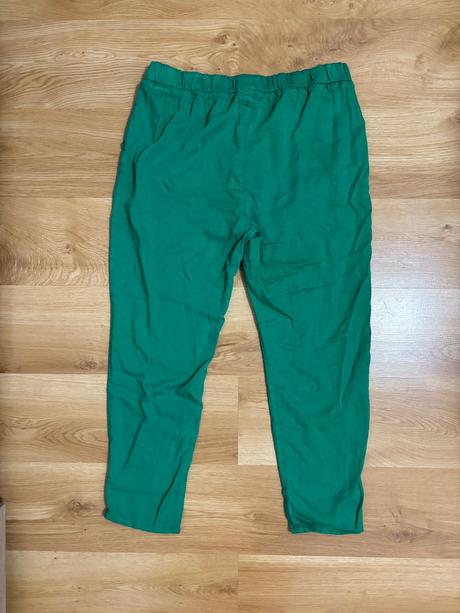 Nohavice zelené, xl