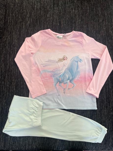 Pyžamo frozen hm 134/140, h&m,134