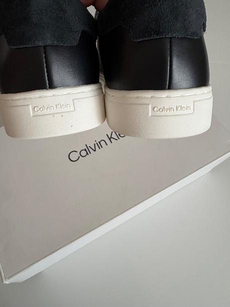 Kožené sneakersky calvin klein, 37