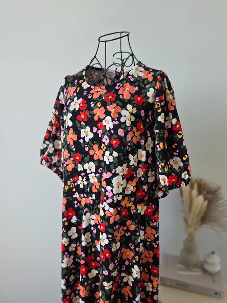 Kvetované šaty xxxl, new look,xxxl