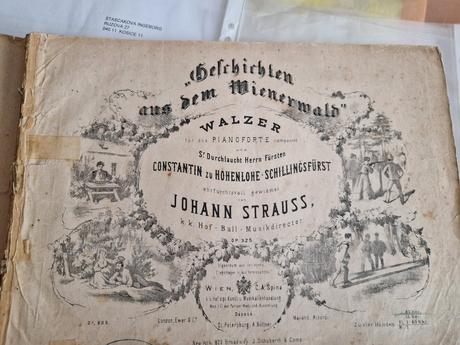 Noty 140rocne straus,