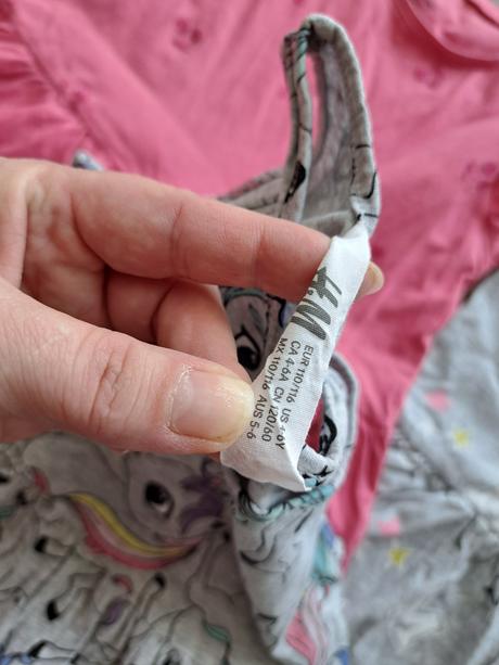 3 pack šiat, h&m,110