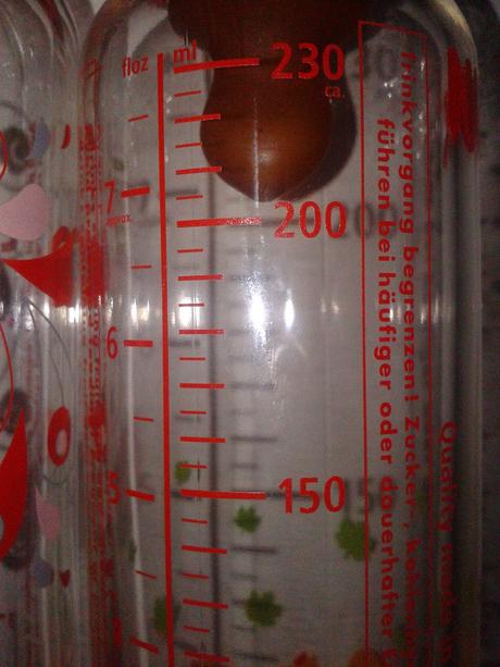 3 sklenené dojčenské fľaše, nuk