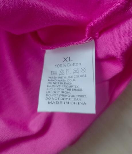 Nové bavlnené tričko, xl