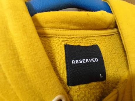 Panska mikina reserved horcicovej farby vel. l, reserved,l