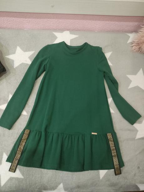 Šaty bavlnené, 158