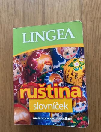 Kniha lingea ruština slovníček, 