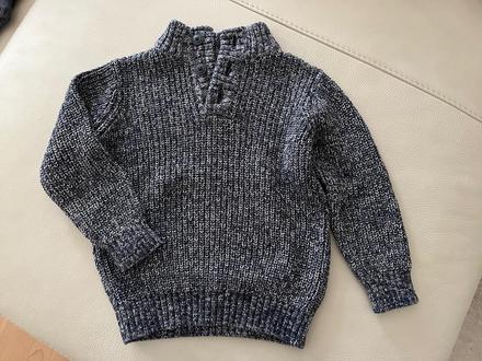 Pulovrik s gombíkmi, palomino,110