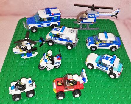 Lego city policajne auticka, 