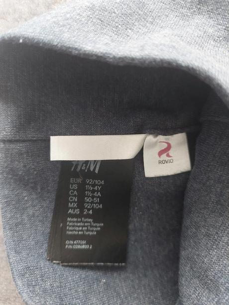 Čiapka angry birds + červená veľ.1-4r, 92