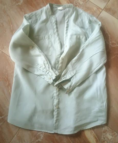 Hm ľanová košeľa, h&m,m