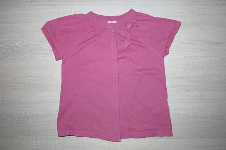 Ružová vesta s mašľou 6-8 rokov, monsoon,122