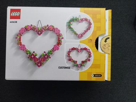Lego ozdobné srdce,