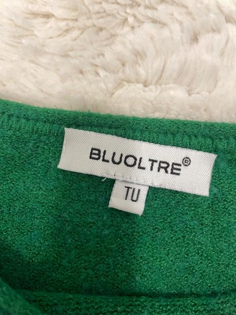 Zelený sveter s flitrami, m