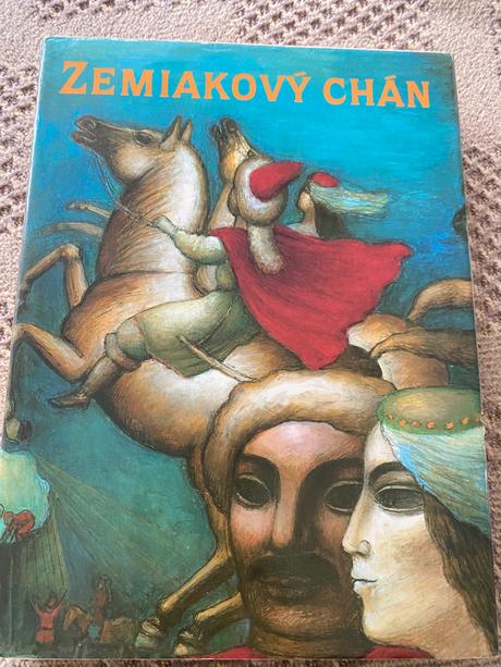 Krásna retro stará kniha zemiakový chán linzbothov, 