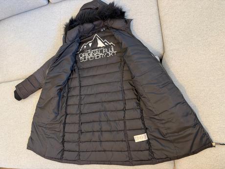 Dámska bunda, superdry,l
