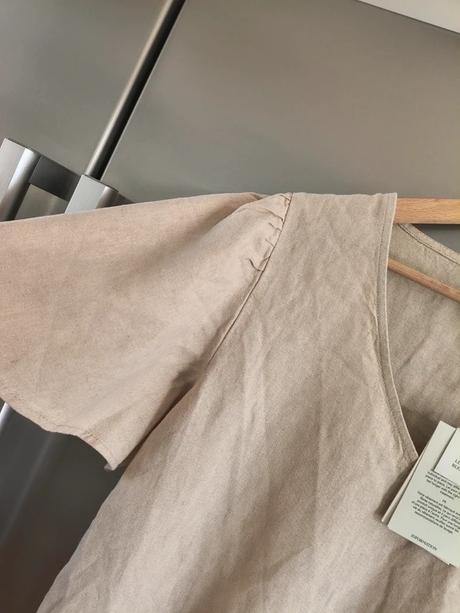 Jdy ľanové midi šaty l, l