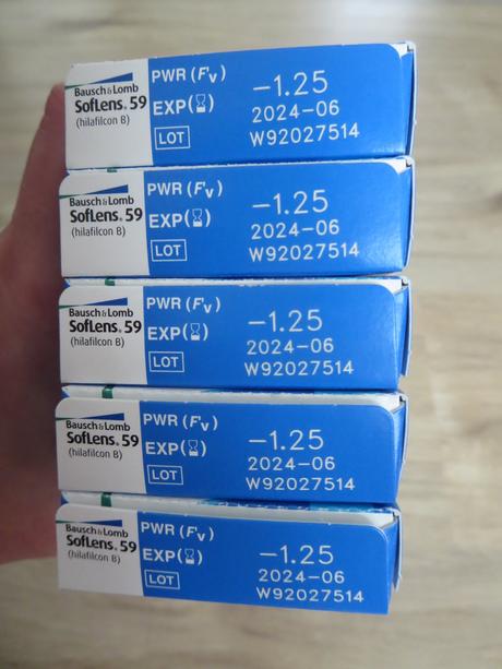 Šošovky 5x6 ks mesačné,