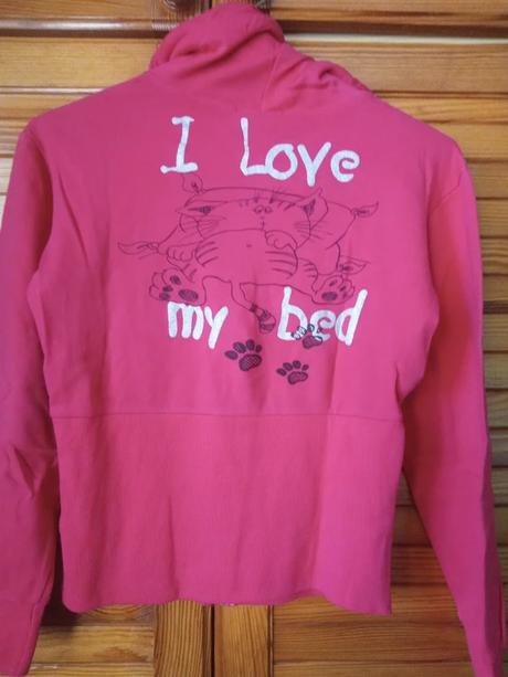 Mikina s mačacími labkami, amisu,xs