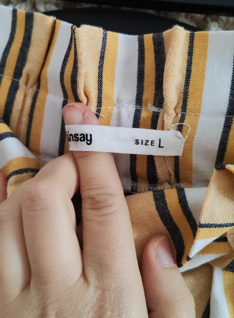 Pásikavé šortky, sinsay,l