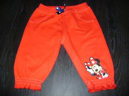 Nohavice 3/4 minie, disney,92