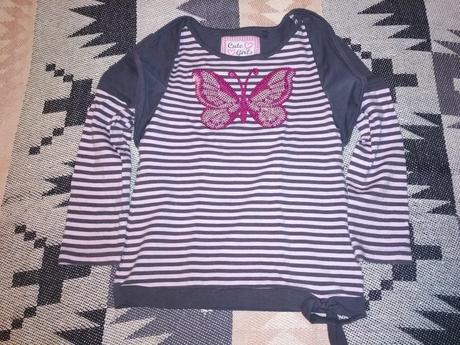 Tričko motýlik, c&a,110