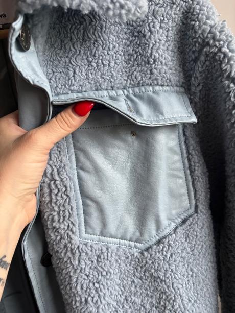 Štýlová teddy bundička, s