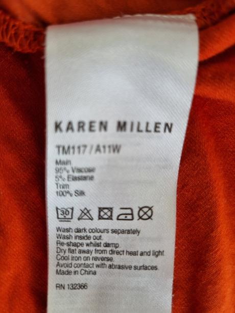 Tehlový top karen millen s, s