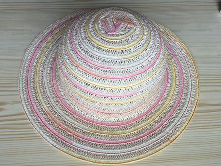 Slamený klobúk lindex 52/54, lindex,54