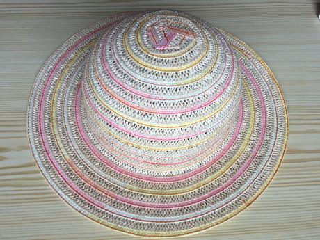 Slamený klobúk lindex 52/54, lindex,54