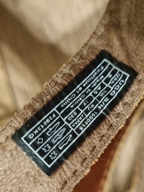 Kožené drevákové sandále ugg veľ.37, 37