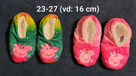 Ponožko papuče peppa 23-27, 