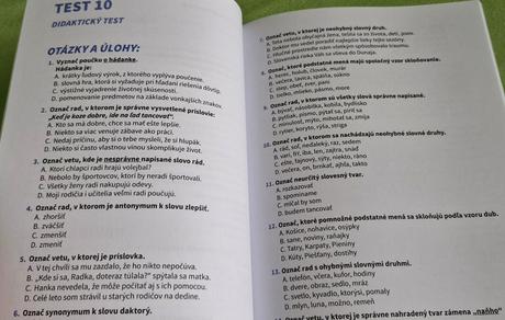 Príprava na strednú školu zo slovenčiny,