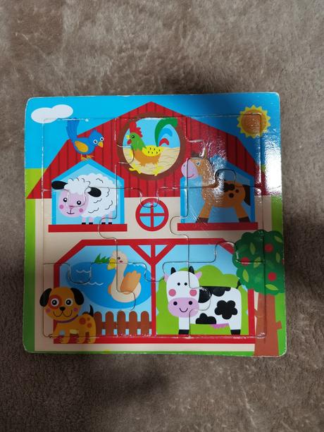Drevené puzzle,