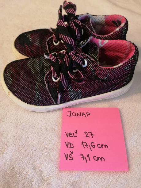 Tenisky jonap, jonap,27