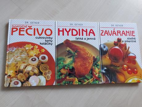 Kucharske knizky pecivo,hydina,zavaranie, 